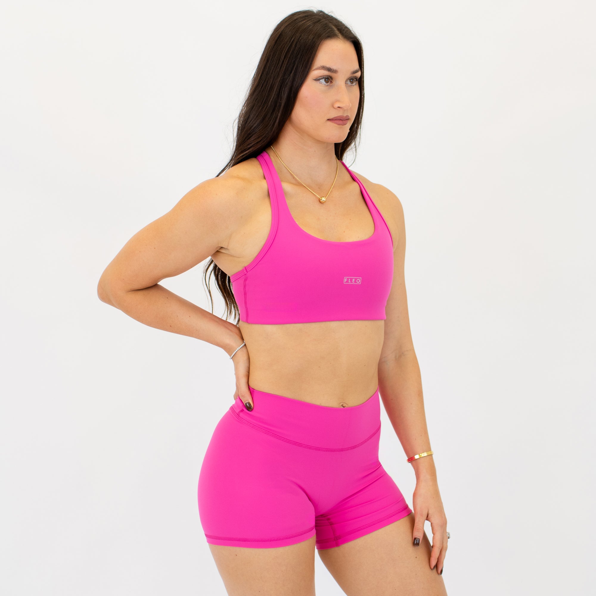 SmoothSculpt Sage Racerback Sports Bra - Medium Support