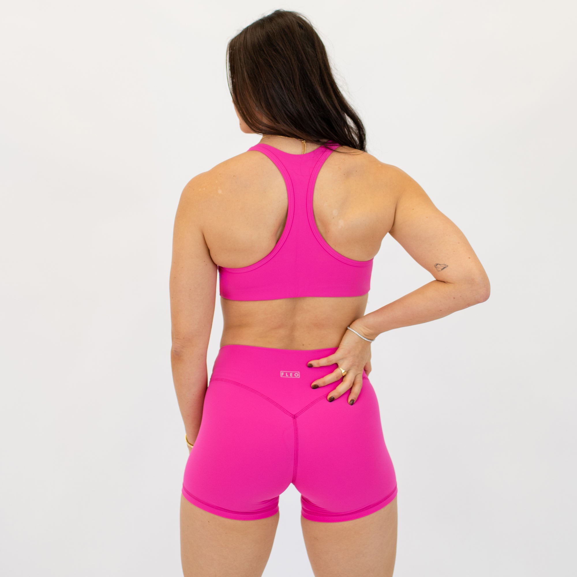 SmoothSculpt Sage Racerback Sports Bra - Medium Support