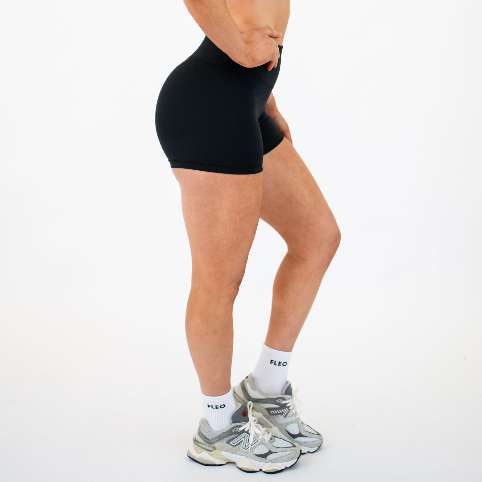 Boost Short 4" - No Front Seam - High Rise