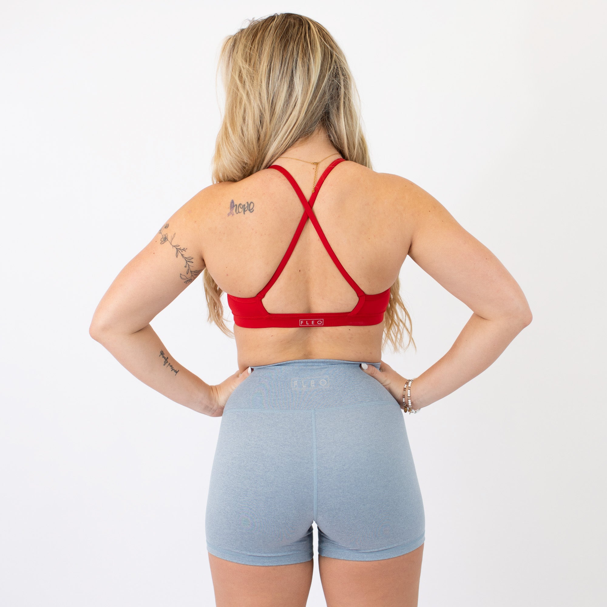 Salsa X Back Sports Bra - Chloe high neck