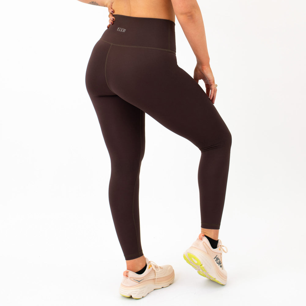 Chocolate High Rise Workout Leggings