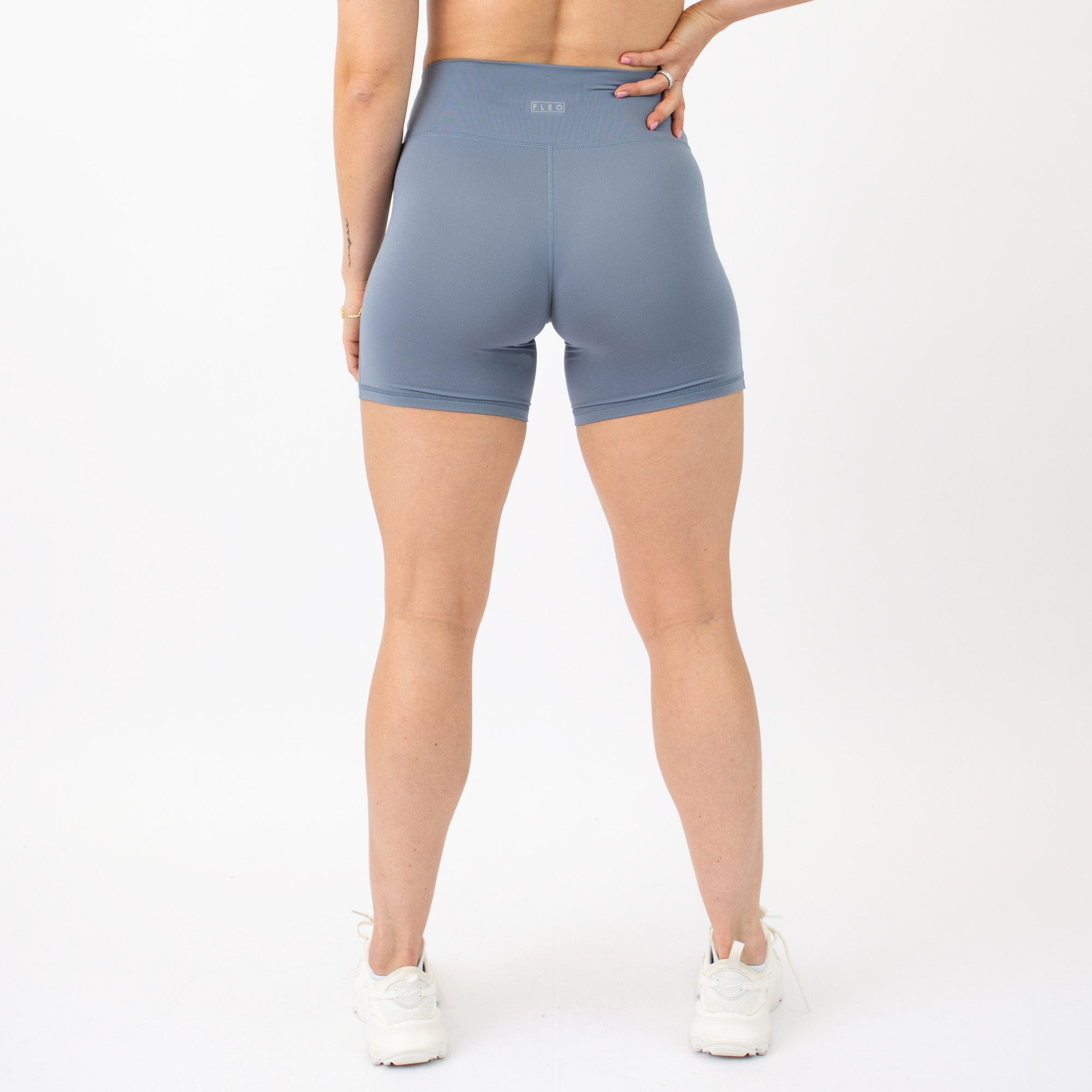 Flint Stone No Front Seam Biker Shorts