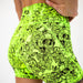 Heart Bones No Front Seam High Rise Spandex Shorts