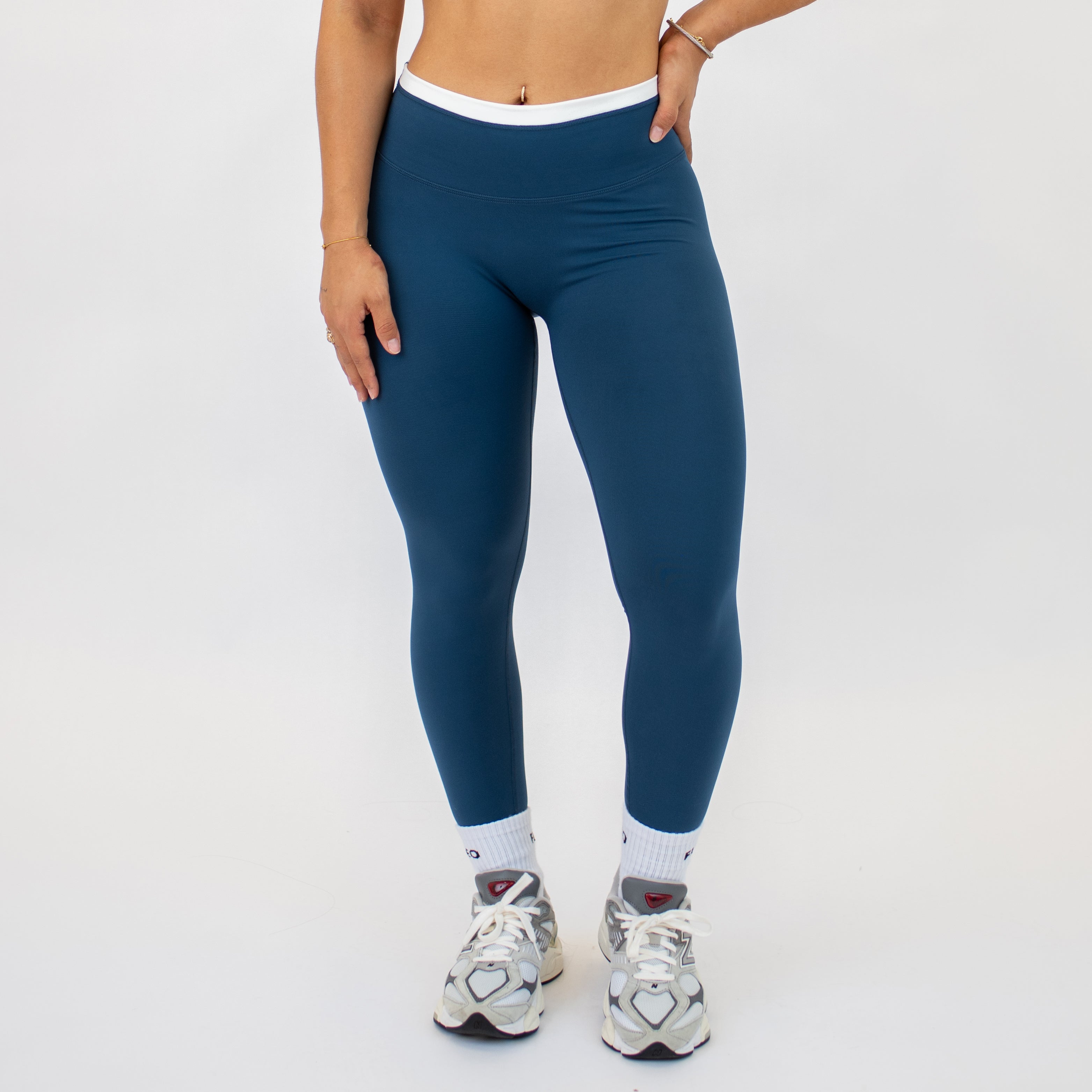 Contrast Core Legging 25" - No Front Seam - High Rise