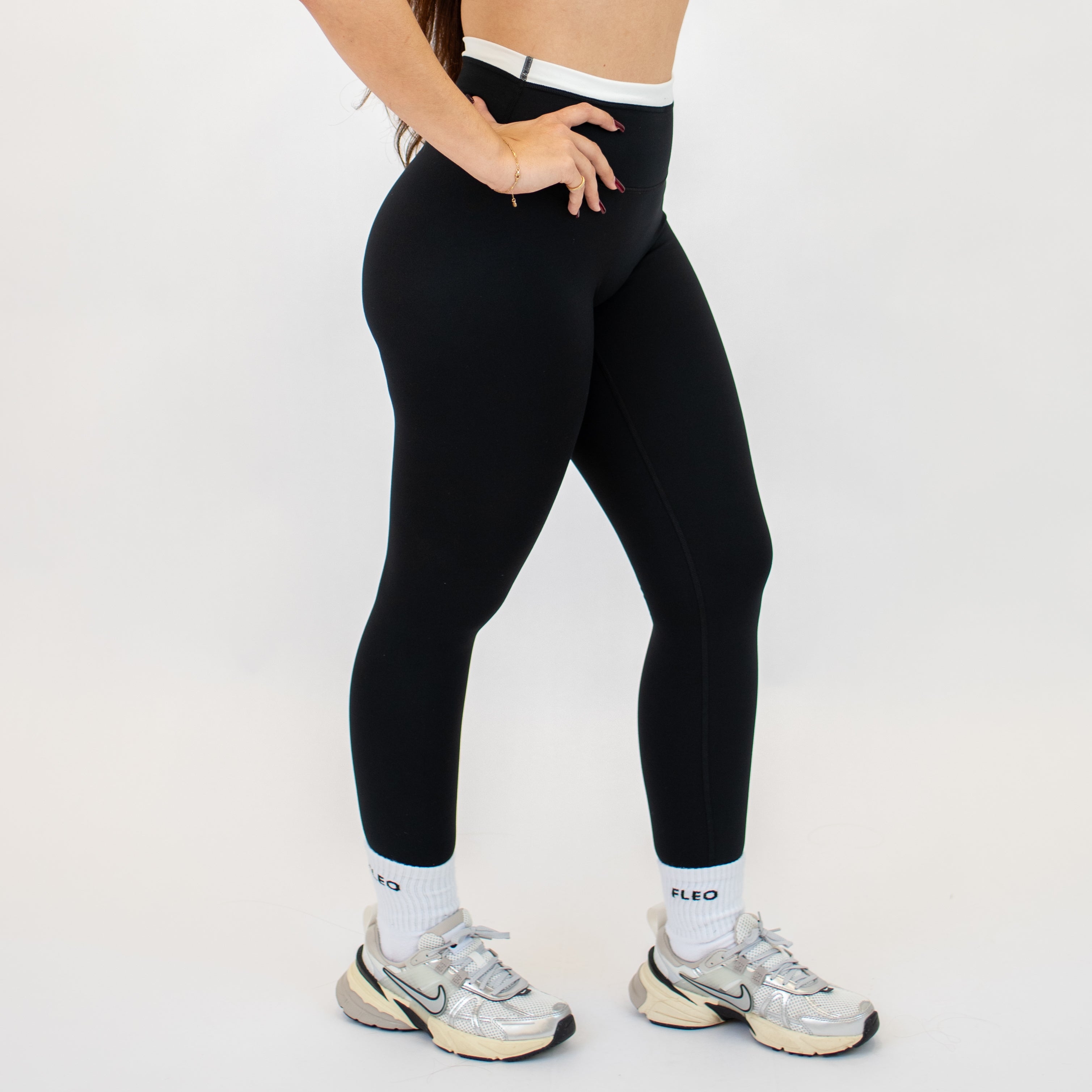 Contrast Core Legging 25" - No Front Seam - High Rise