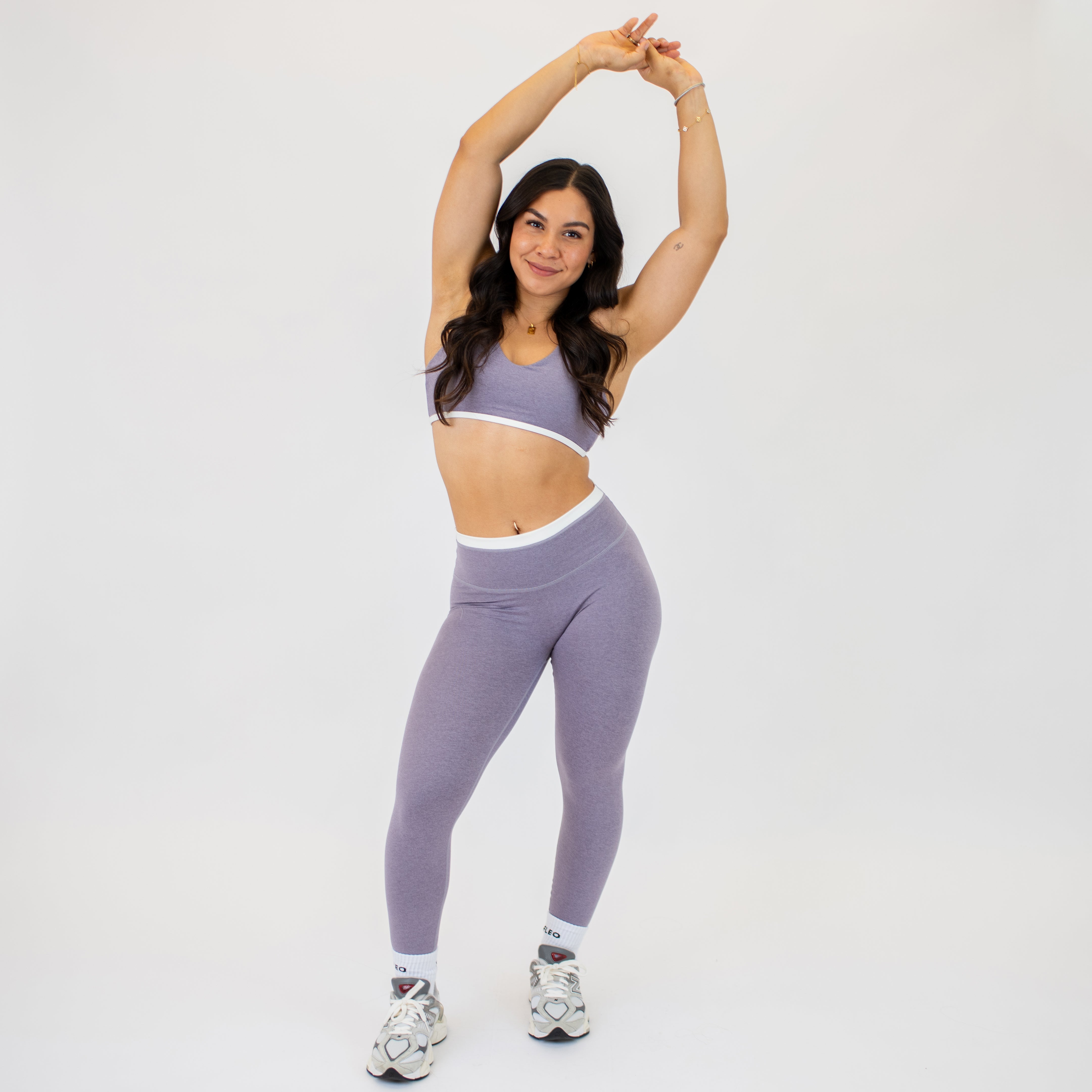 Contrast Core Legging 25" - No Front Seam - High Rise