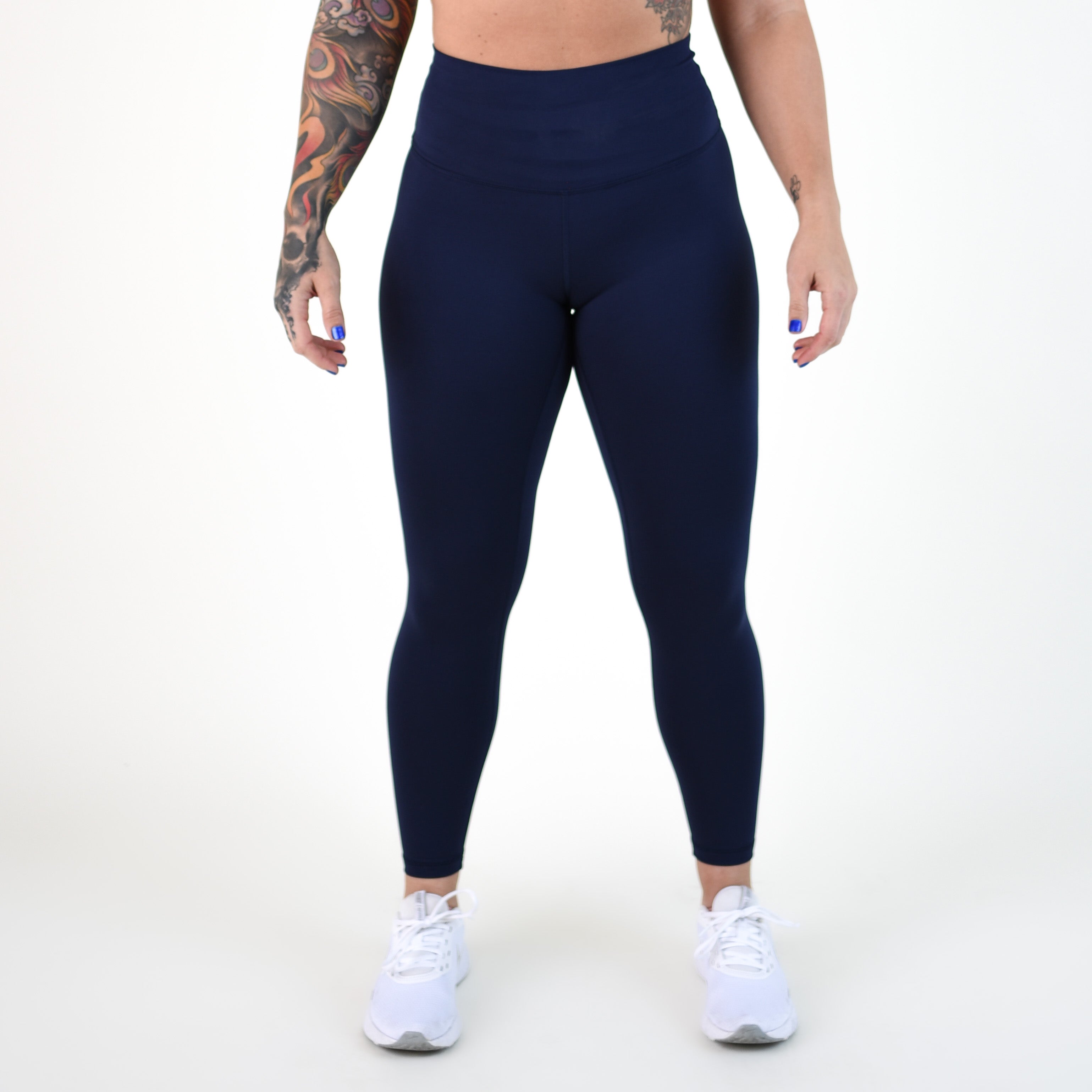 Classic Navy Leggings - El Toro in Bounce by FLEO