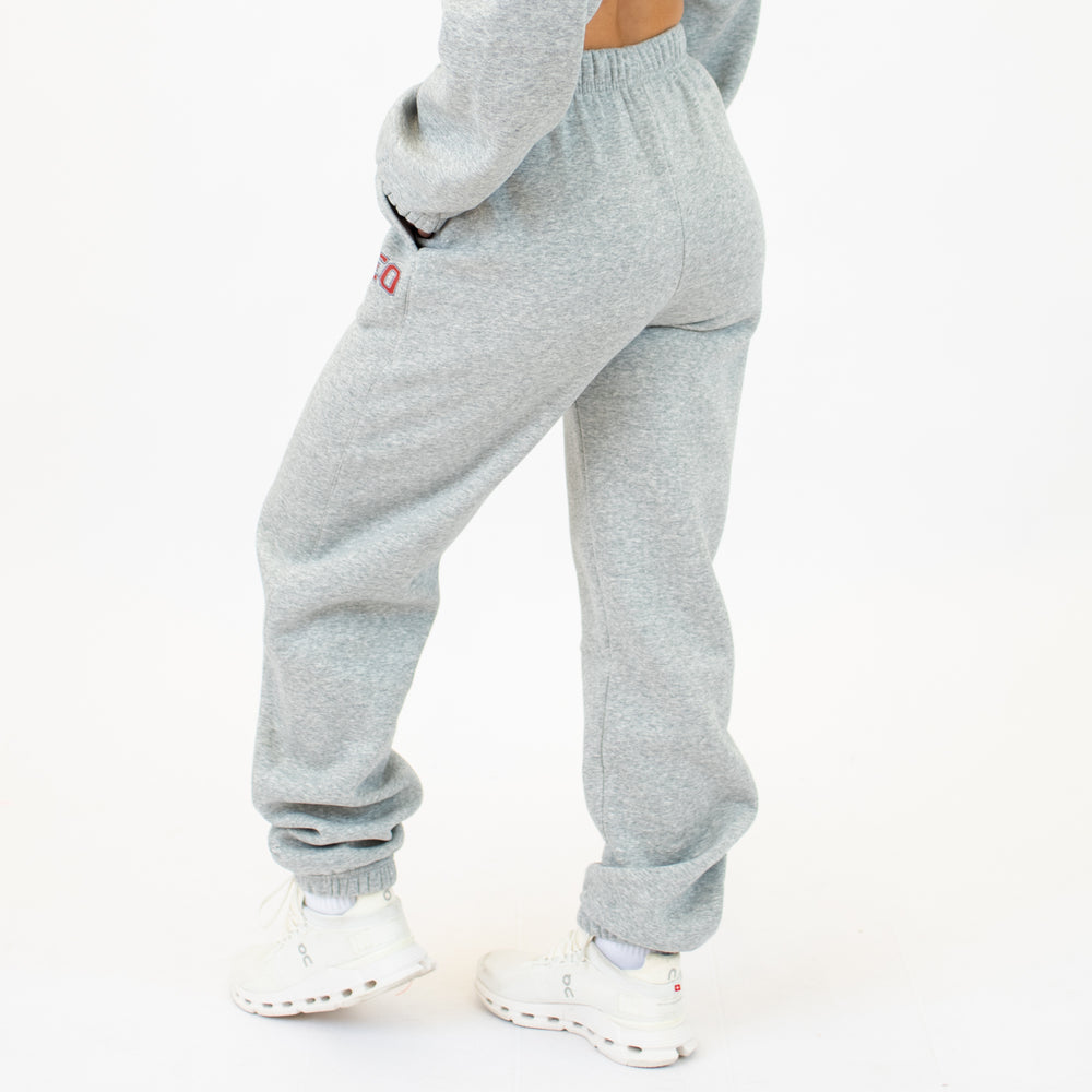 Heather Gray Boyfriend Sweatpant | FLEO -2