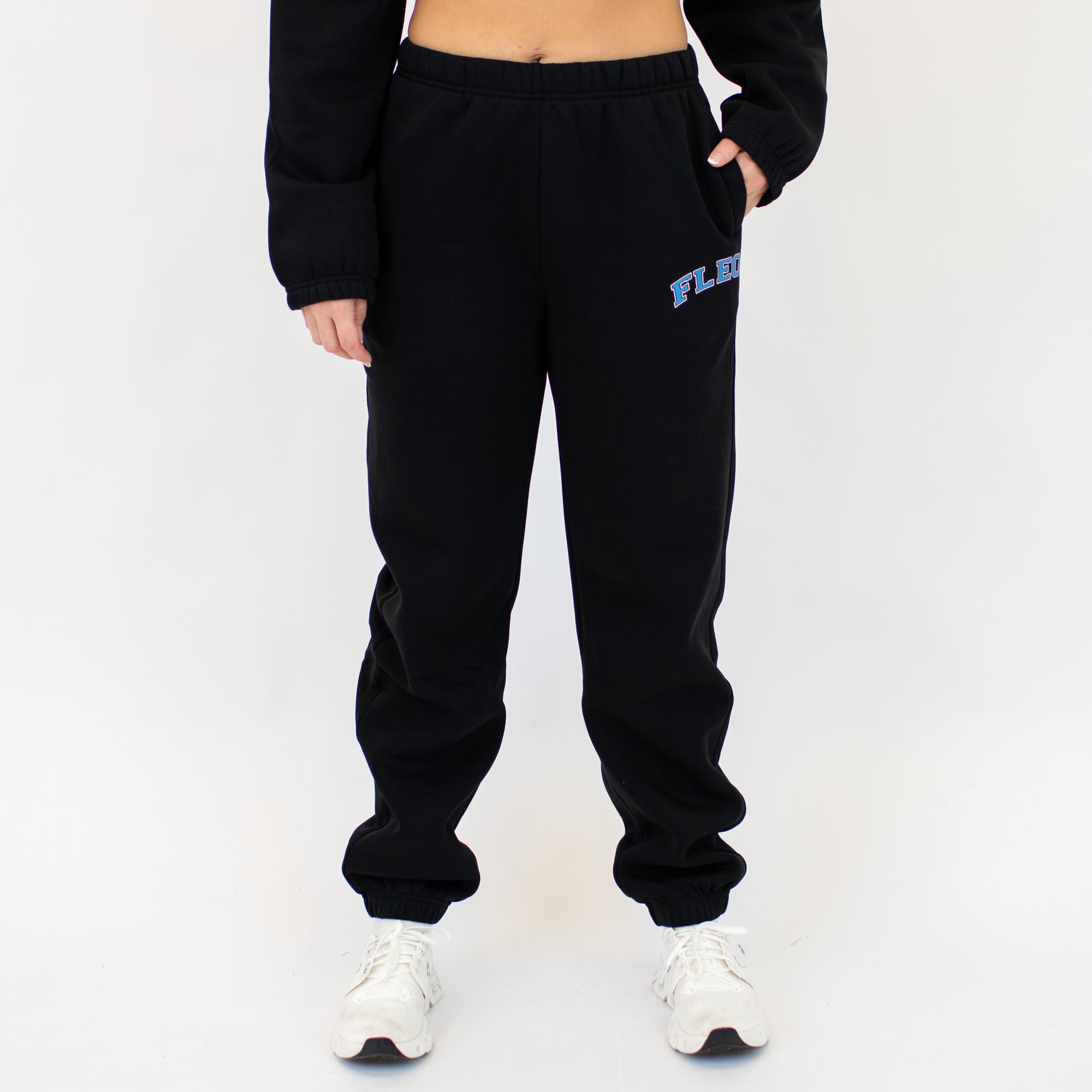 Black Boyfriend Sweatpant | FLEO -4