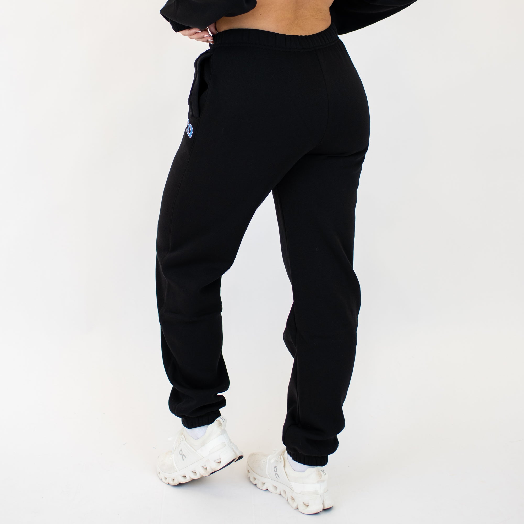 Black Boyfriend Sweatpant | FLEO -2