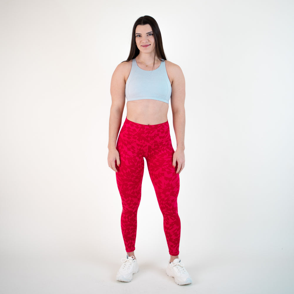 Heather Virtual Pink Fracture El Toro Leggings