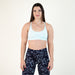 Light Blue Racerback Sports Bra - Cami in Starlight