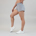 High Rise Keep Up Shorts - Alloy