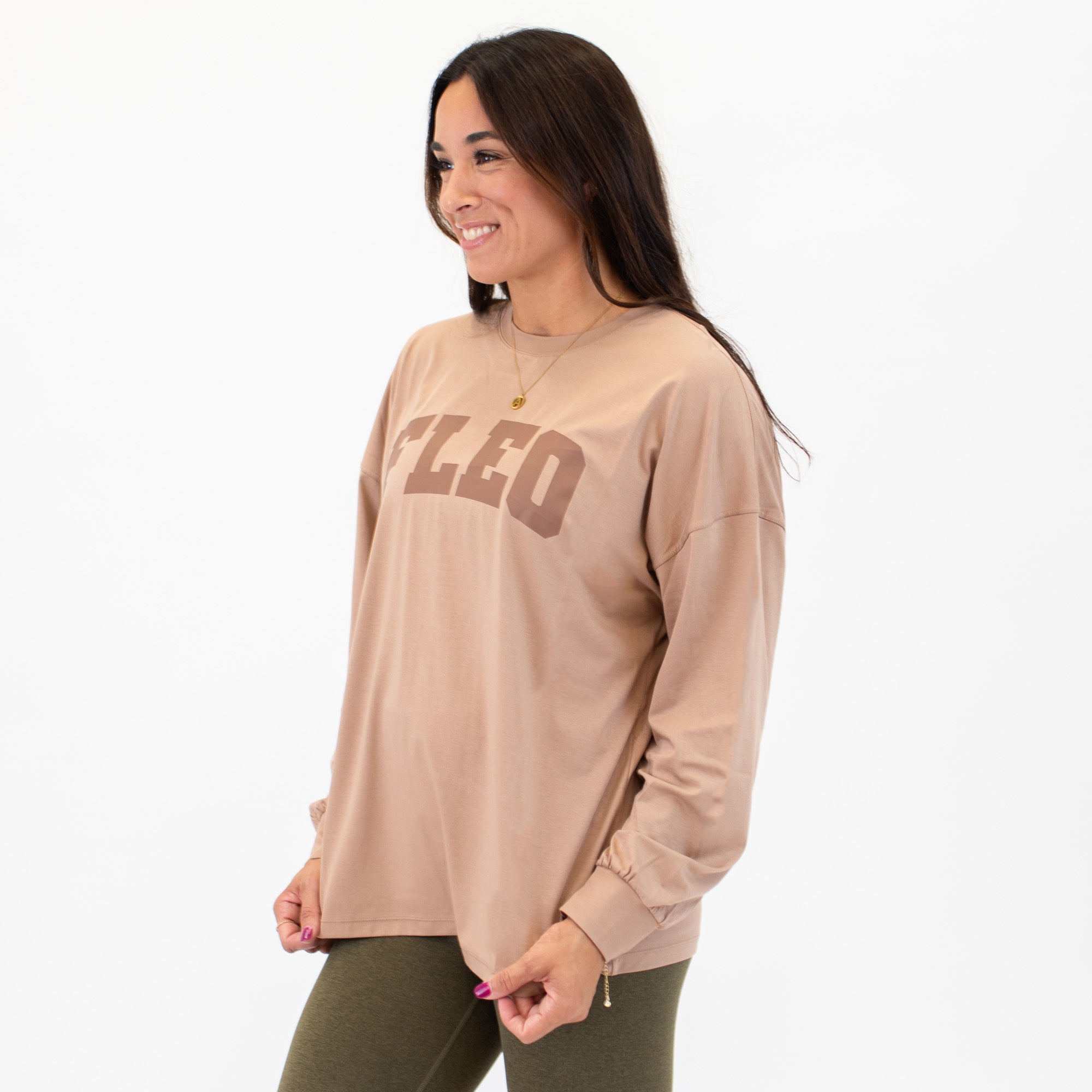 Affinity Oversized Long Sleeve Tee