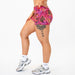 Blush Blaze Apex Contour Training Shorts For Women