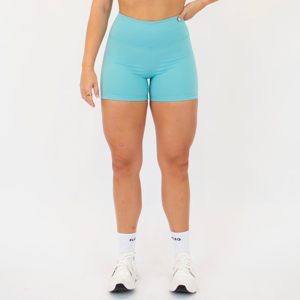 Aquarelle High Rise Spandex Shorts