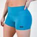 Tahitian Tide Mid Rise Contour Training Shorts For Women