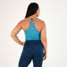 Tahitian Blue Tide Crop Tank - Switch Up