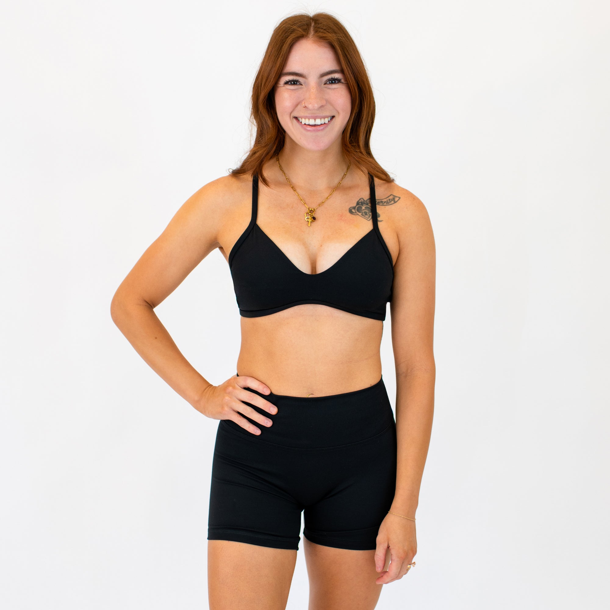 Black Scout Sports Bra -1