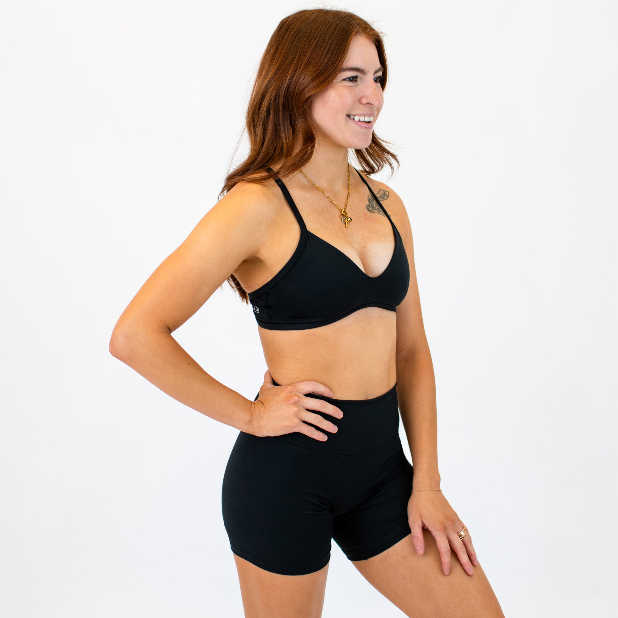 Black Scout Sports Bra -4