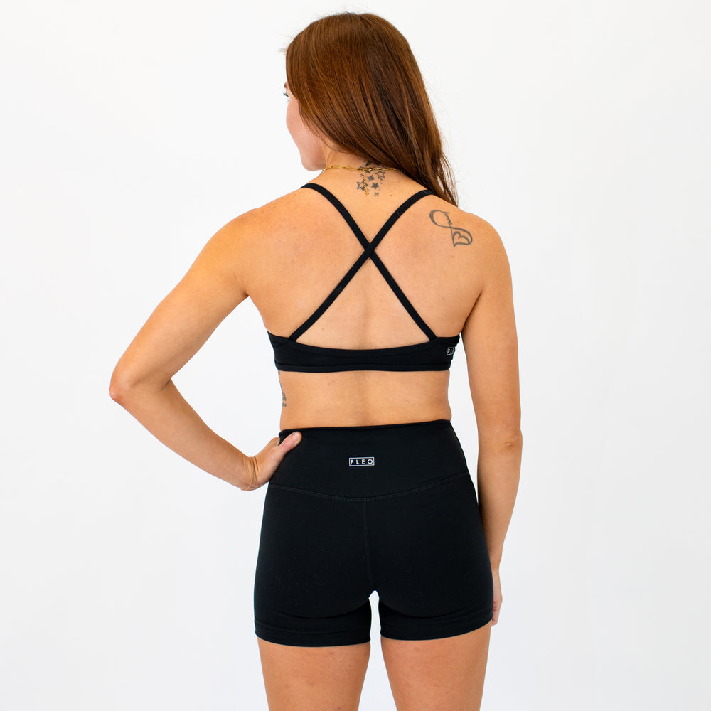 Black Scout Sports Bra -2
