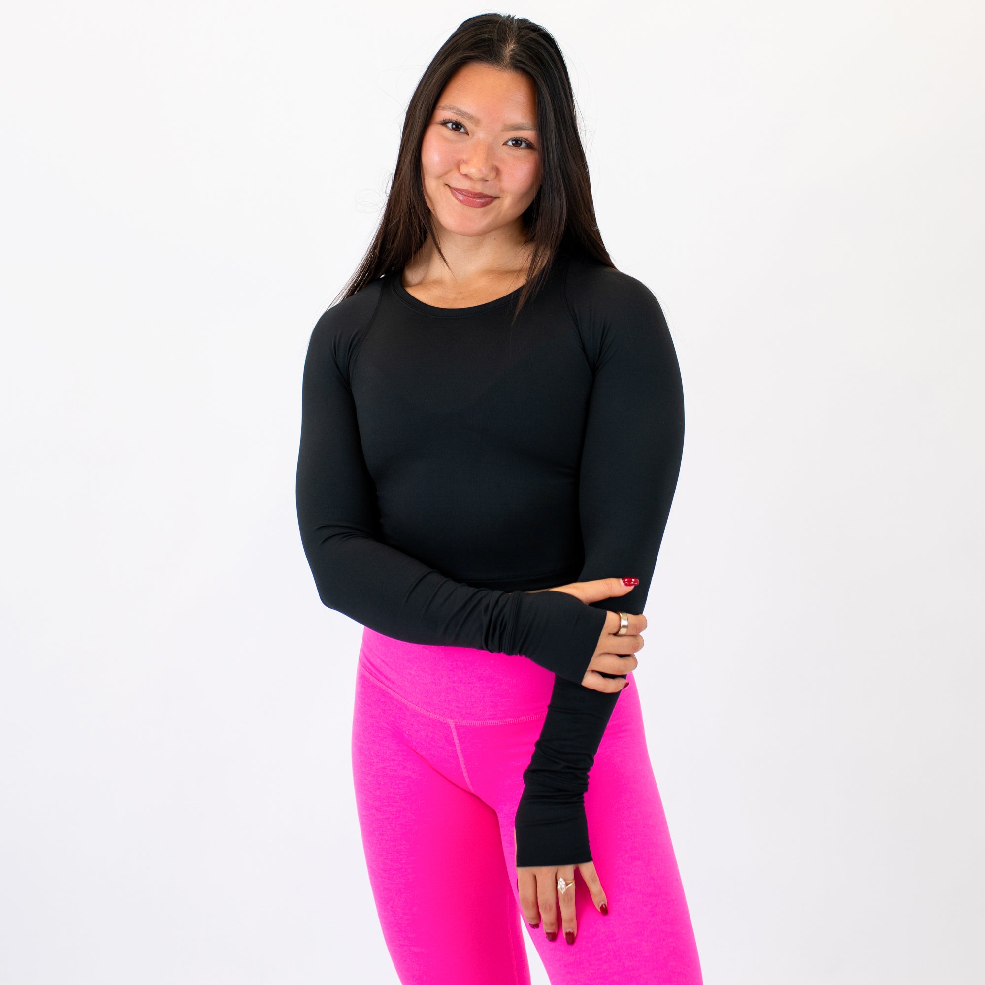 Foundation Crop Long Sleeve