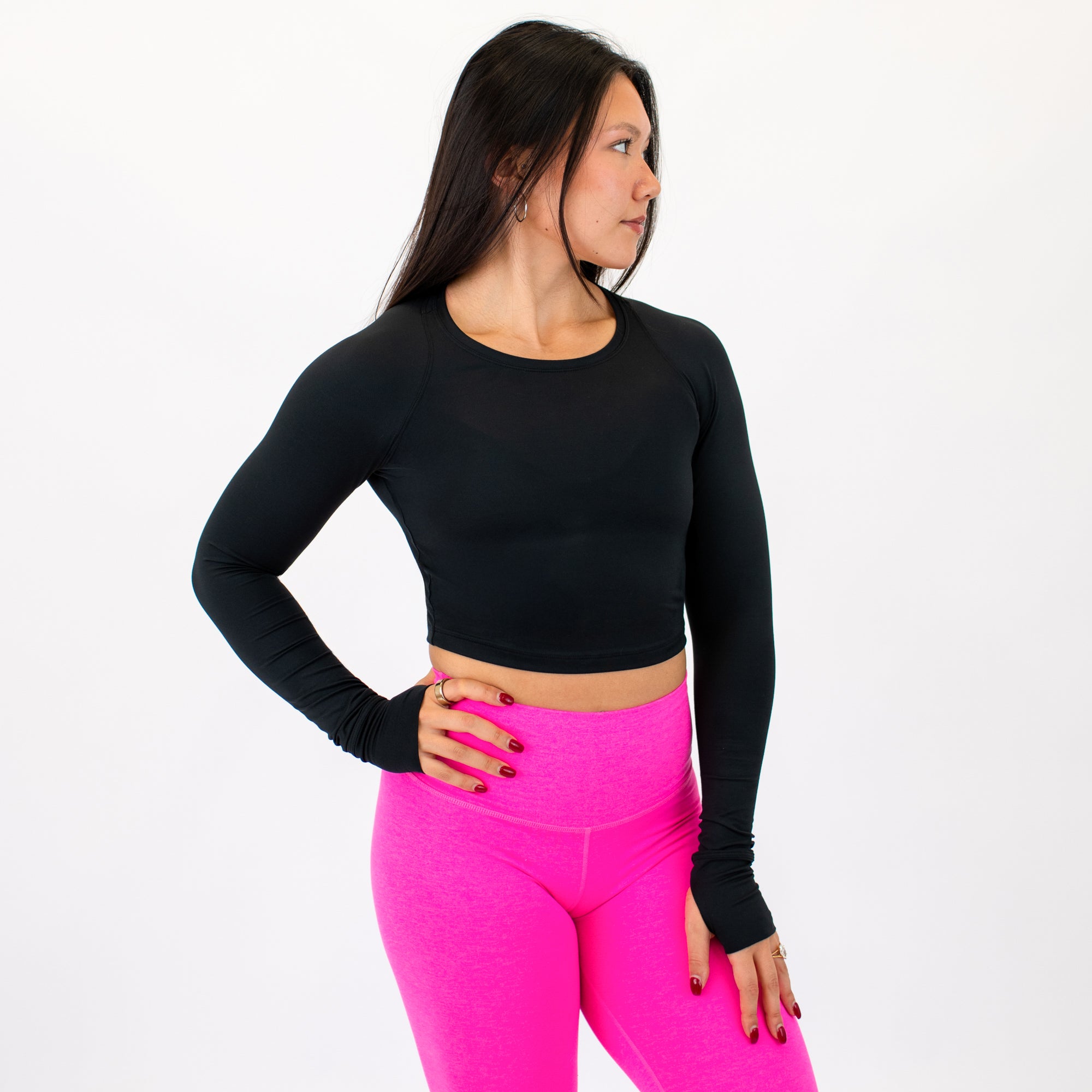 Foundation Crop Long Sleeve
