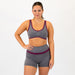 Heather Volcanic + Amaranth Jett Bralette - Light Support -1