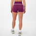 Amaranth and Wistful Mauve Double Take Spandex Shorts -6