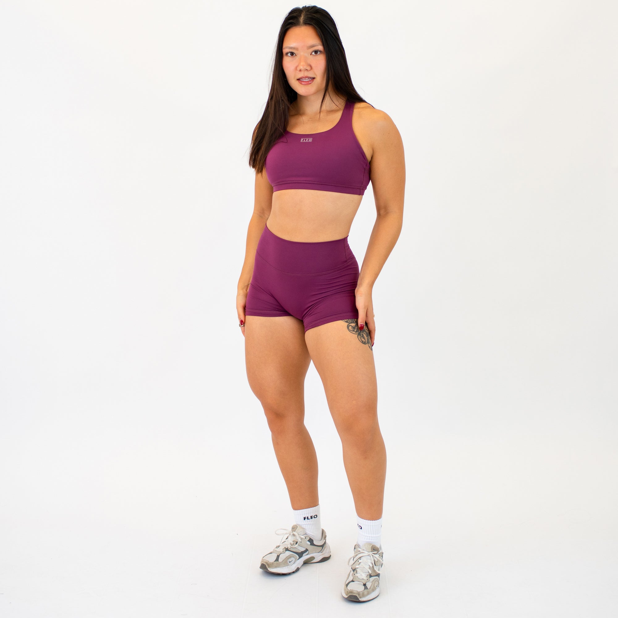 Amaranth Sports Bra - Isla -3