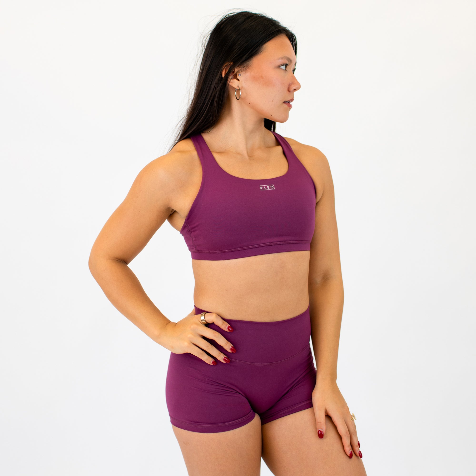 Amaranth Sports Bra - Isla -4