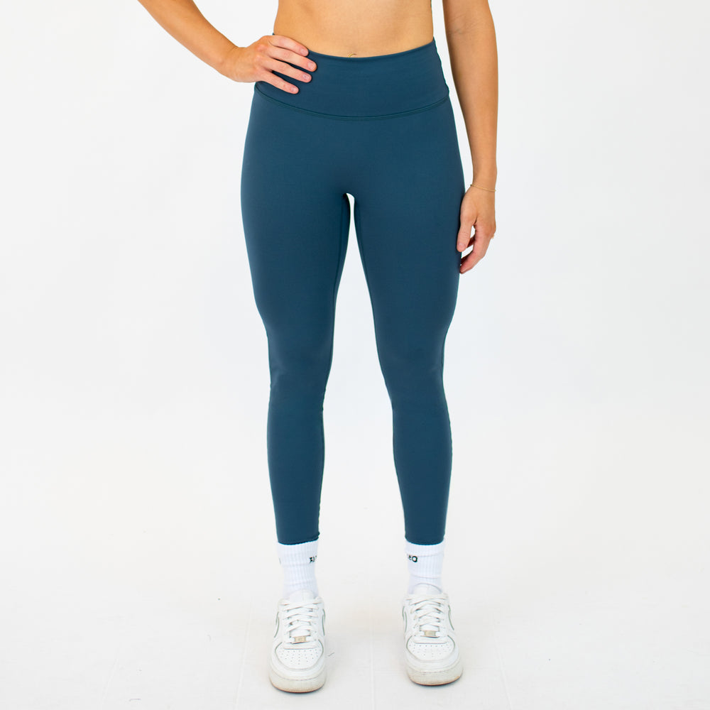 Orion Blue No Front Seam Legging 7/8 25" - Charge -1