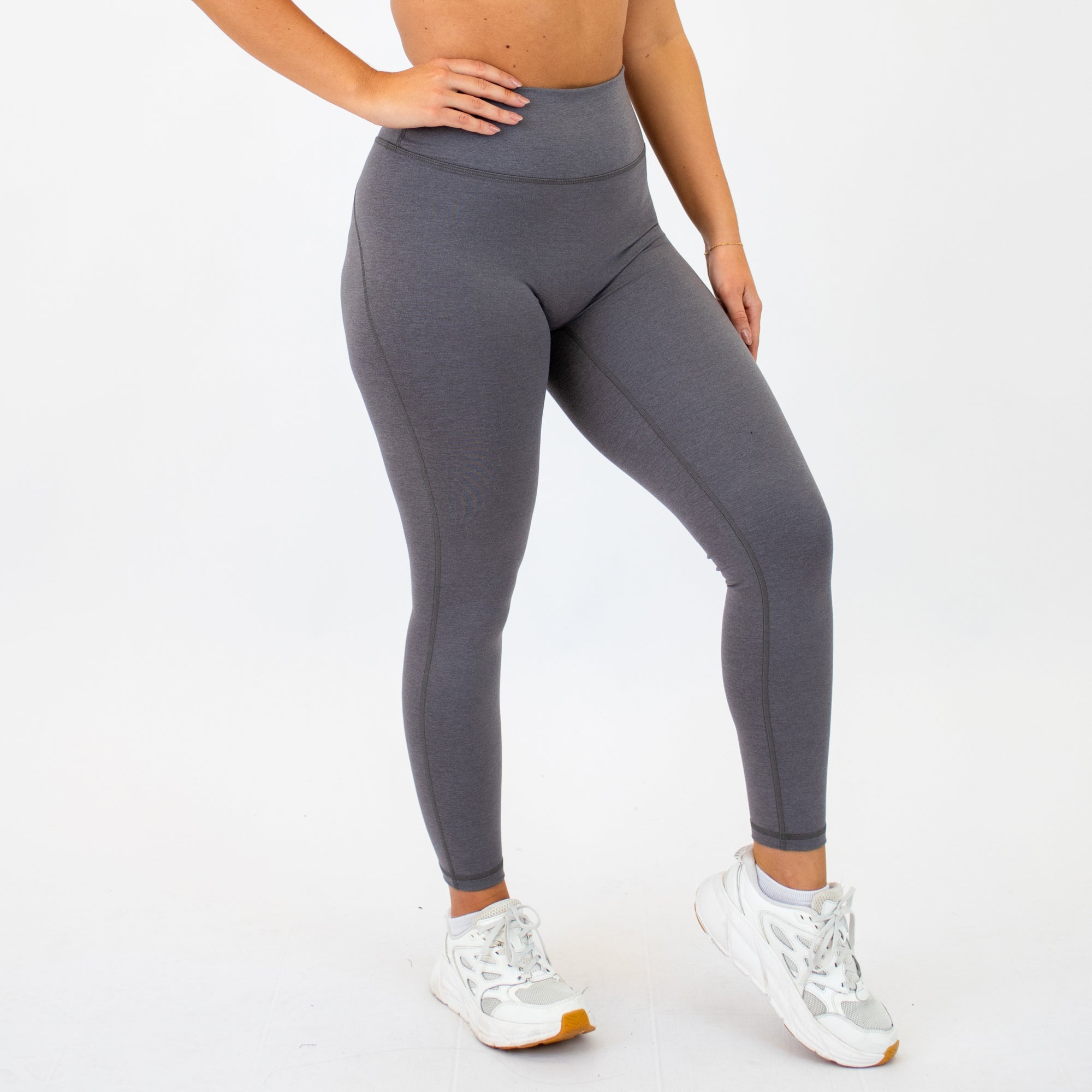 Heather Volcanic No Front Seam Legging 7/8 25" - Charge -4