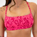X Back Sports Bra - Chloe in Floral Wave -4