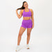 Neon Purple Sports Bra - Isla -3