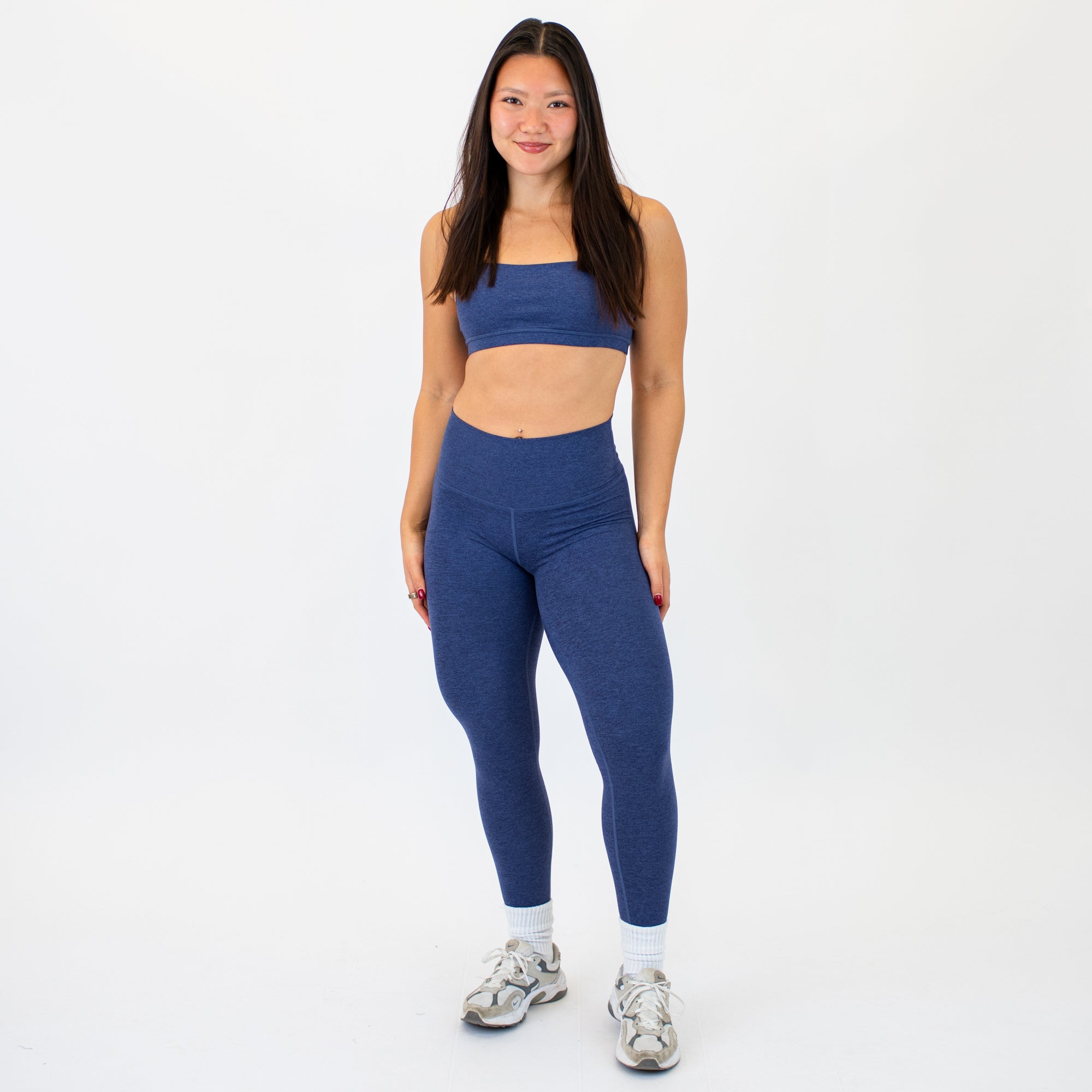 Heather Blue Aura Legging 7/8 25" - El Toro -3