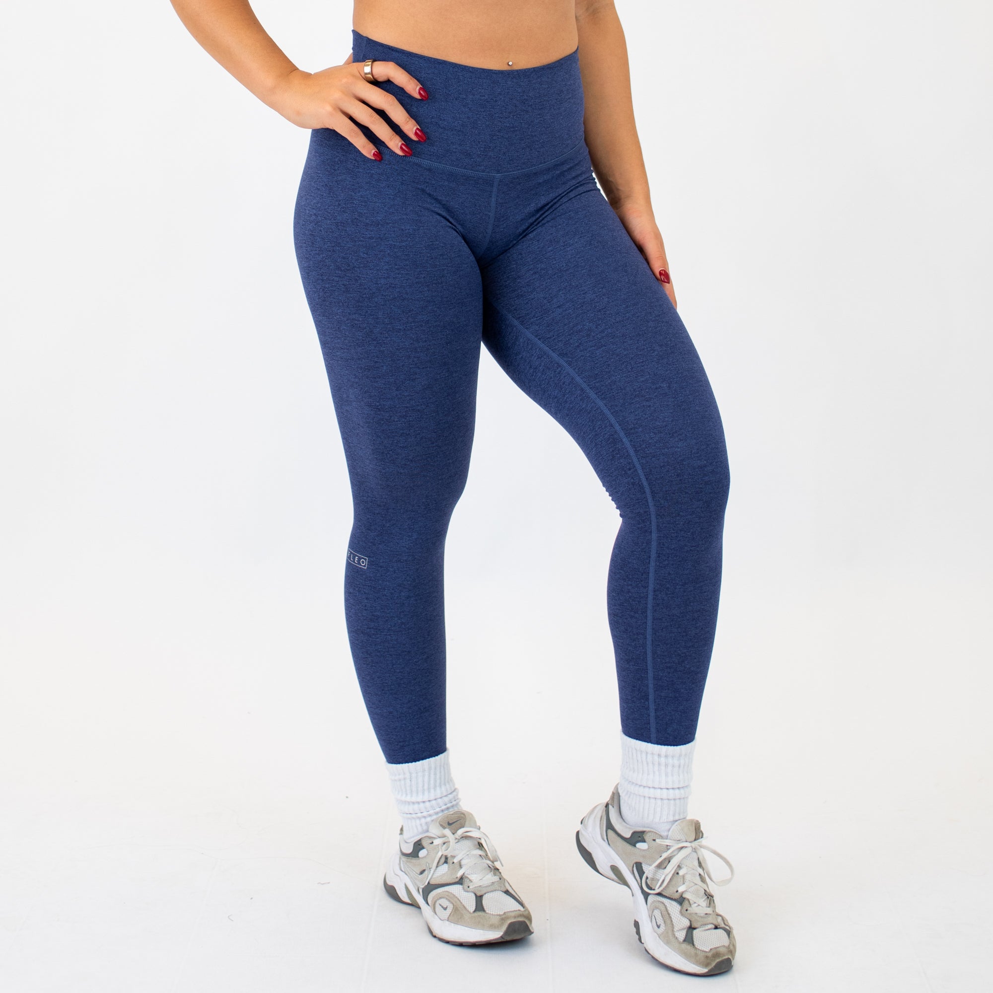 Heather Blue Aura Legging 7/8 25" - El Toro -4