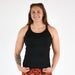 Black Full Length Workout Tank - Switch Up
