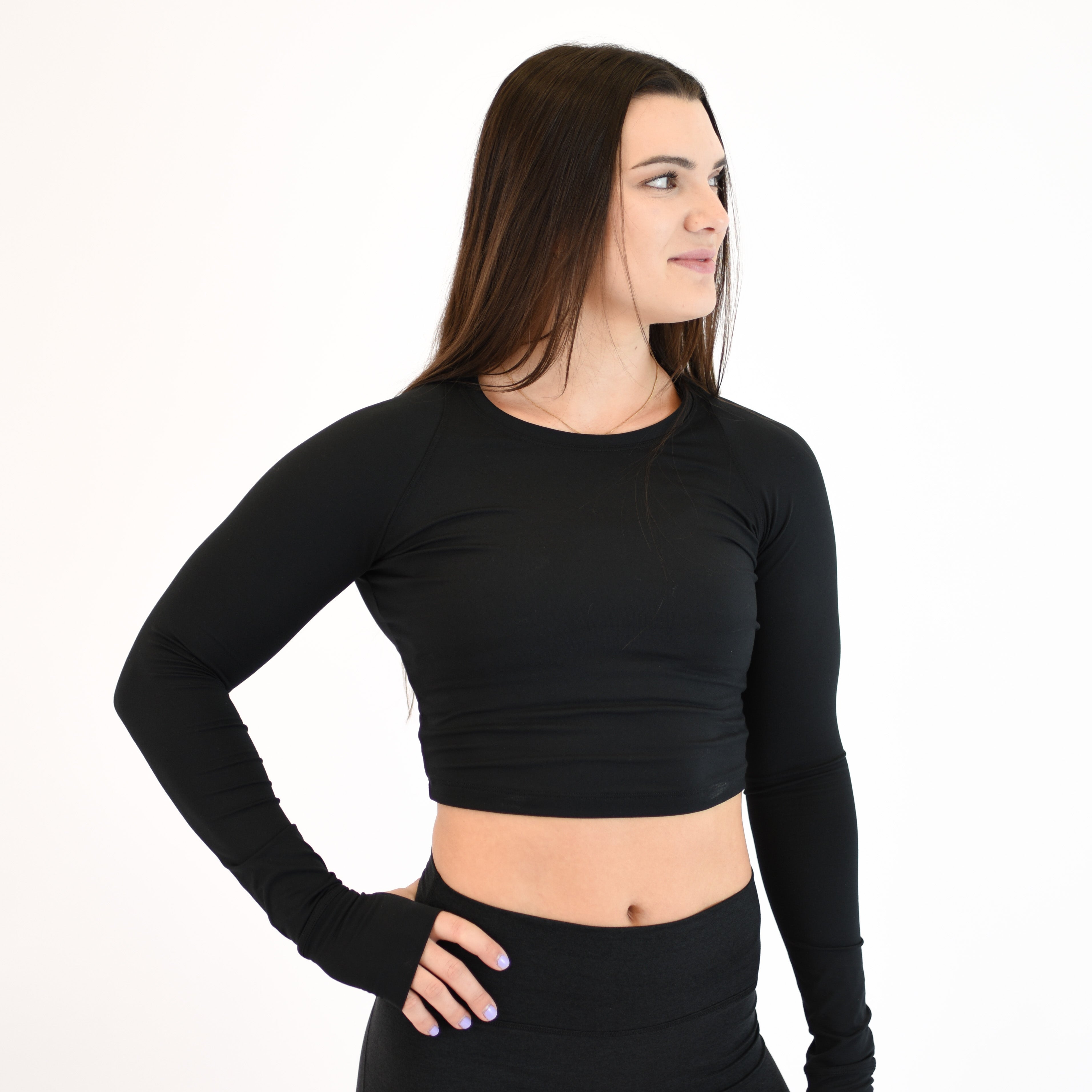 Foundation Crop Long Sleeve