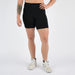 Black No Front Seam Training Short - Pedal