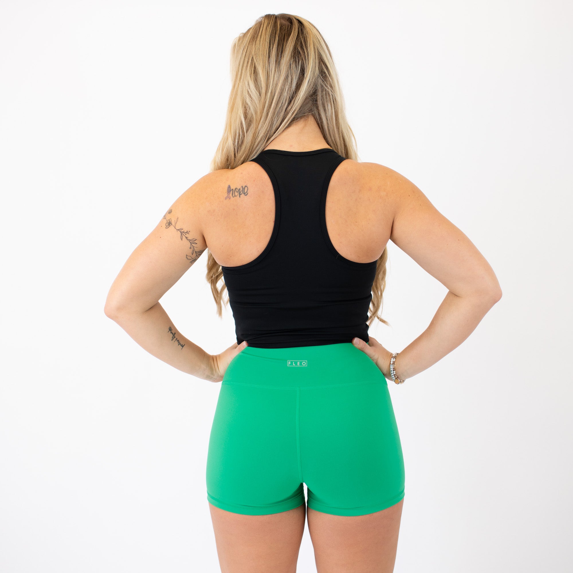 Racerback Crop Tank - Fitted