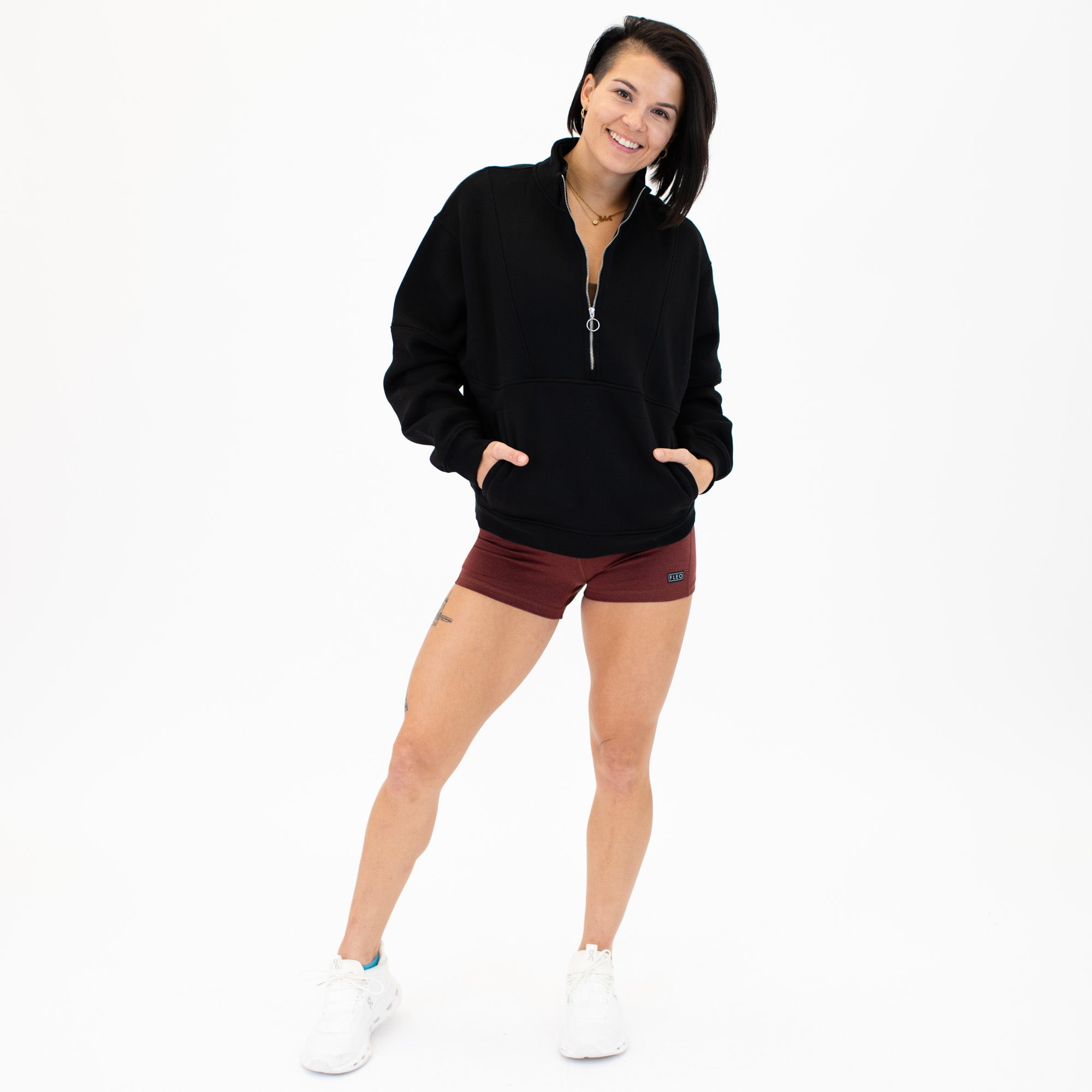 Recharge Half Zip - Hip Length