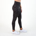 Leopard Chive Contoured Workout Legging - Go Go - Curved High Rise