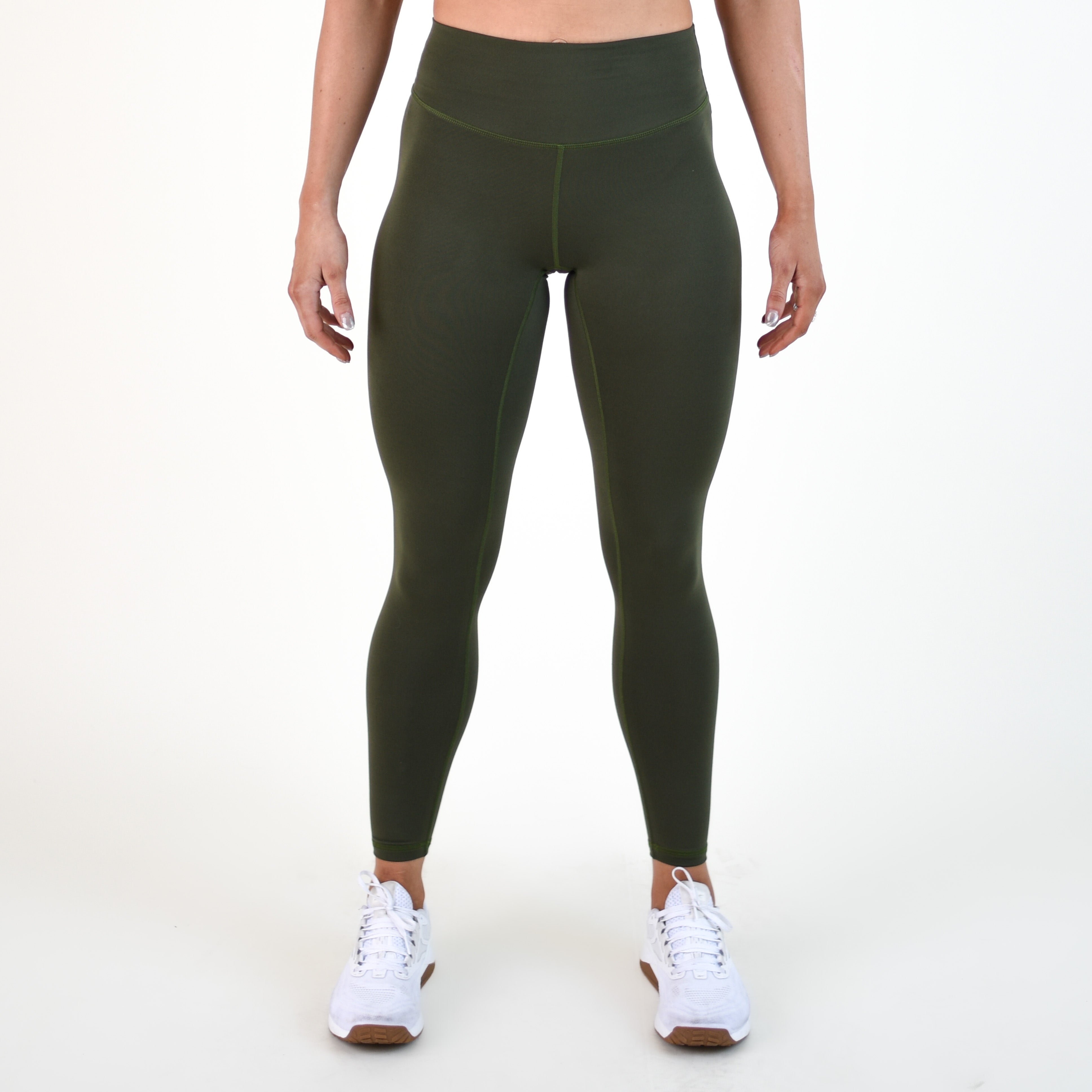 Chive Contoured Workout Legging - Go Go - Curved High Rise