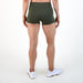 Chive Mid Rise Contour Training Shorts For Women