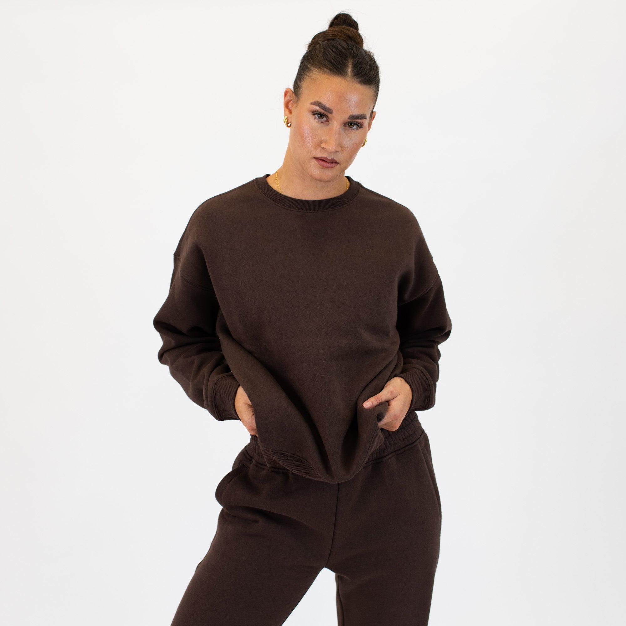 Affinity Crewneck Sweatshirt - Chocolate