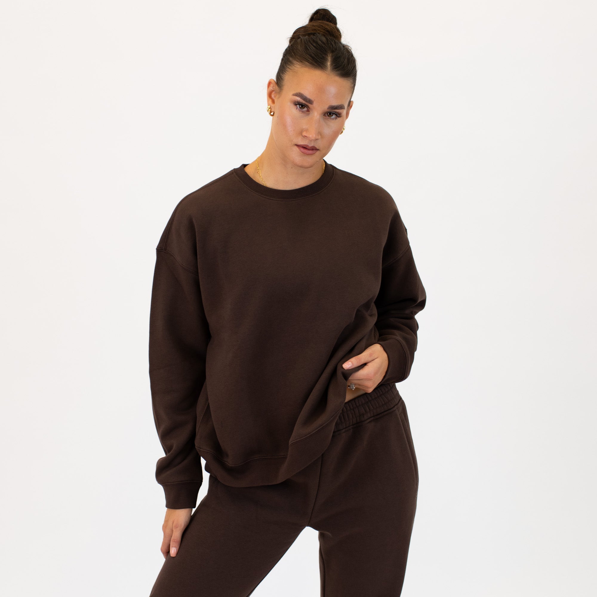 Affinity Crewneck Sweatshirt - Chocolate