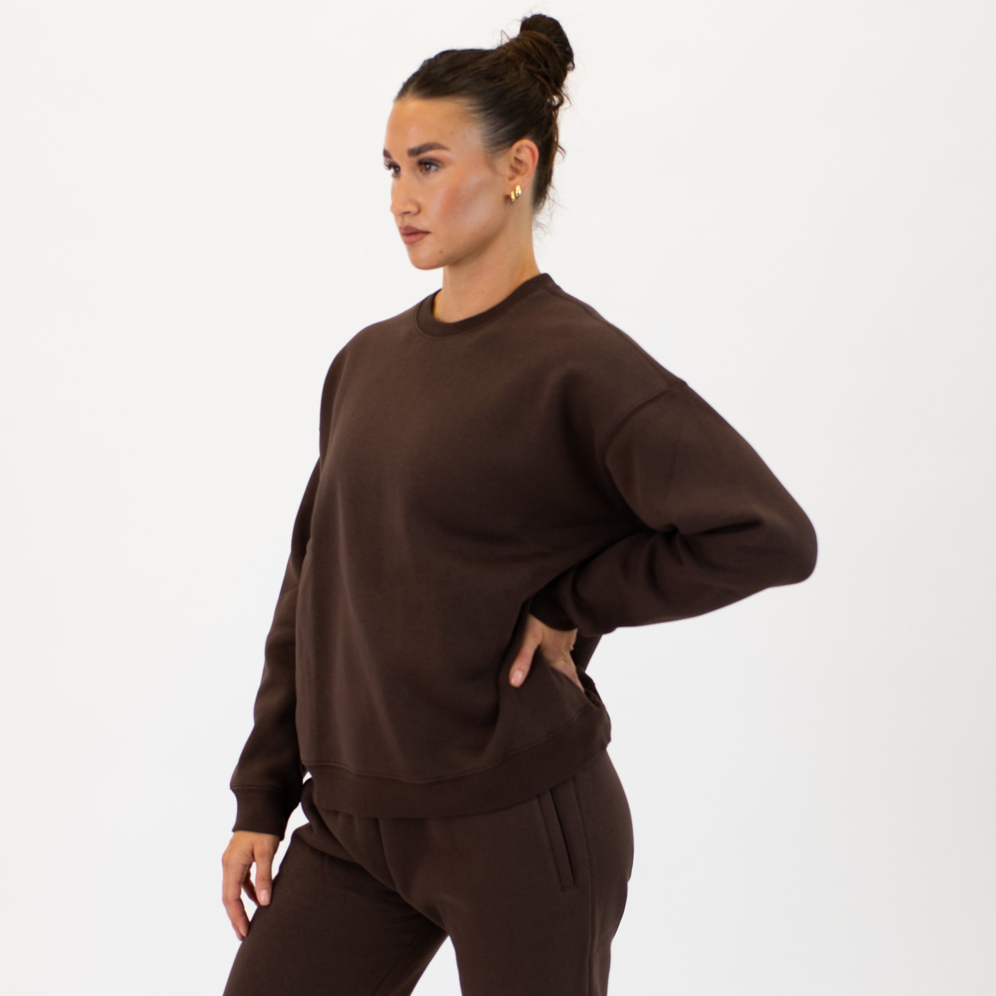 Affinity Crewneck Sweatshirt - Chocolate