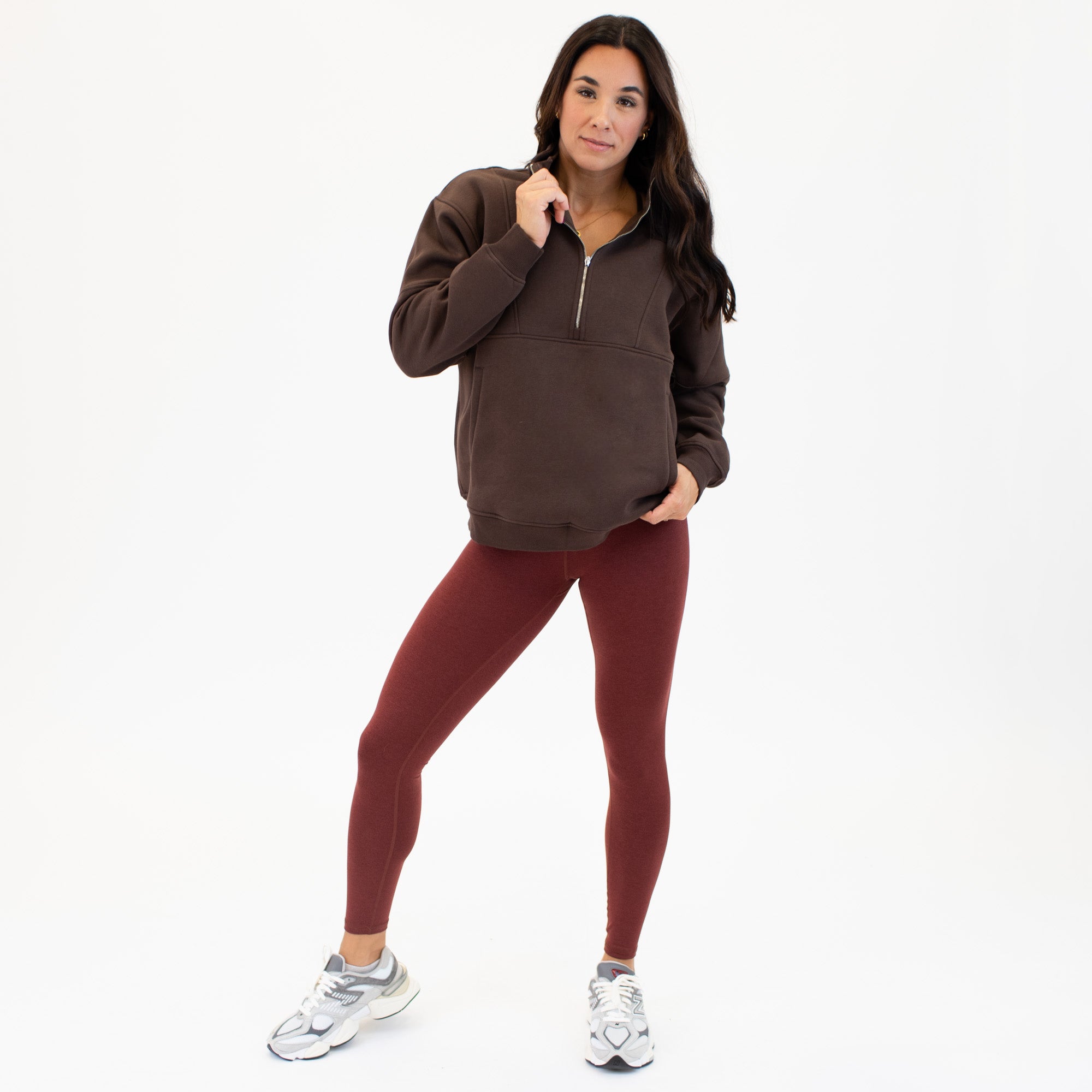 Recharge Half Zip - Full Length