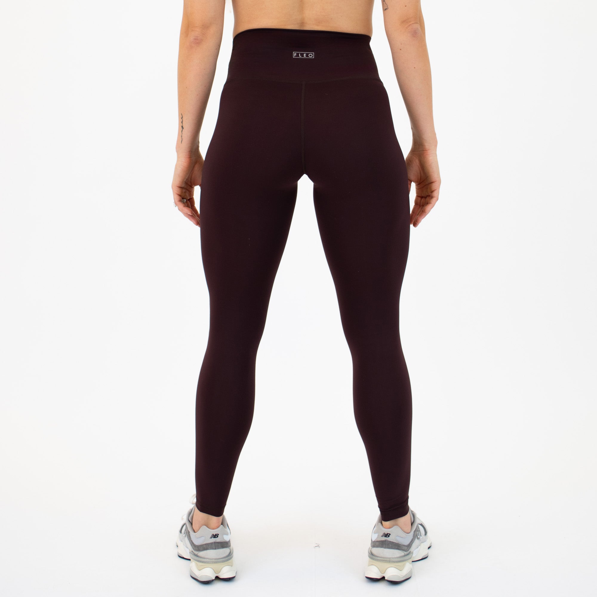 Chocolate Plum High Rise Workout Leggings